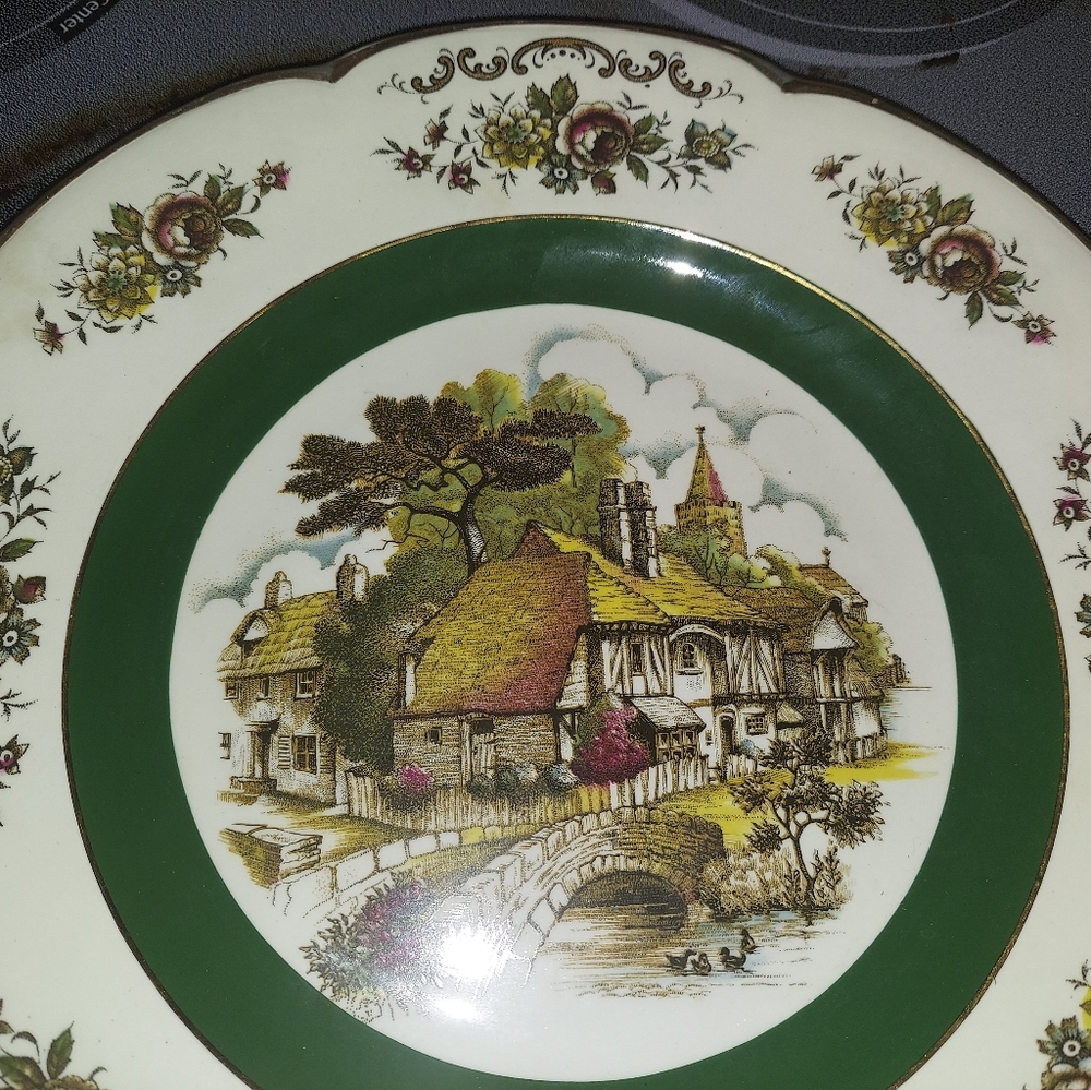 VINTAGE ASCOT PLATE ENGLAND - Picture 4 of 9
